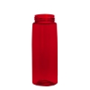 Garyline® Flair Tritan® Bottle with Flip-Straw Lid - 26 oz. - Transparent red bottle